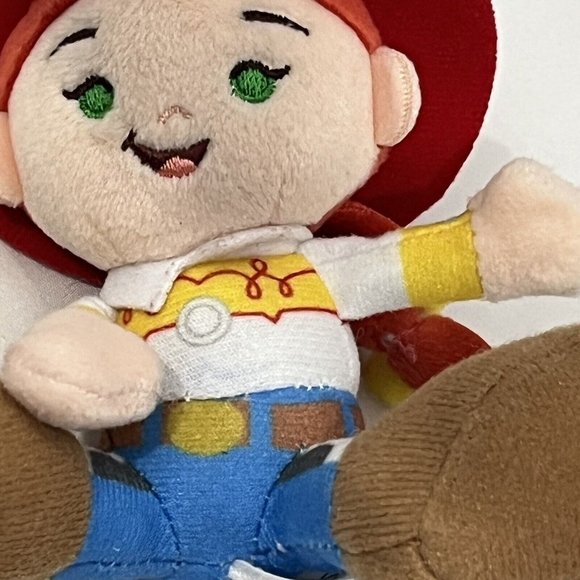 Disney Tiny Big Feet  Pixar Toy Story Jessie Cowgirl Small Plush Stuffed Animal - Picture 4 of 13